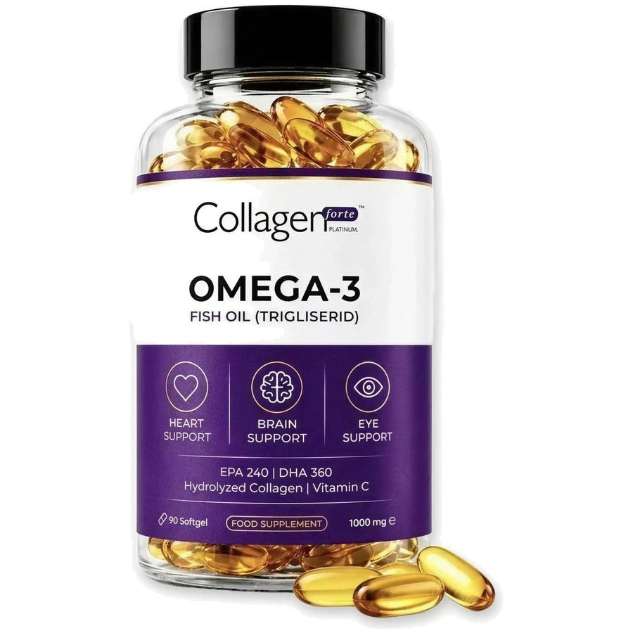 Collagen Forte Omega-3 Fish Oil 90 Softgel