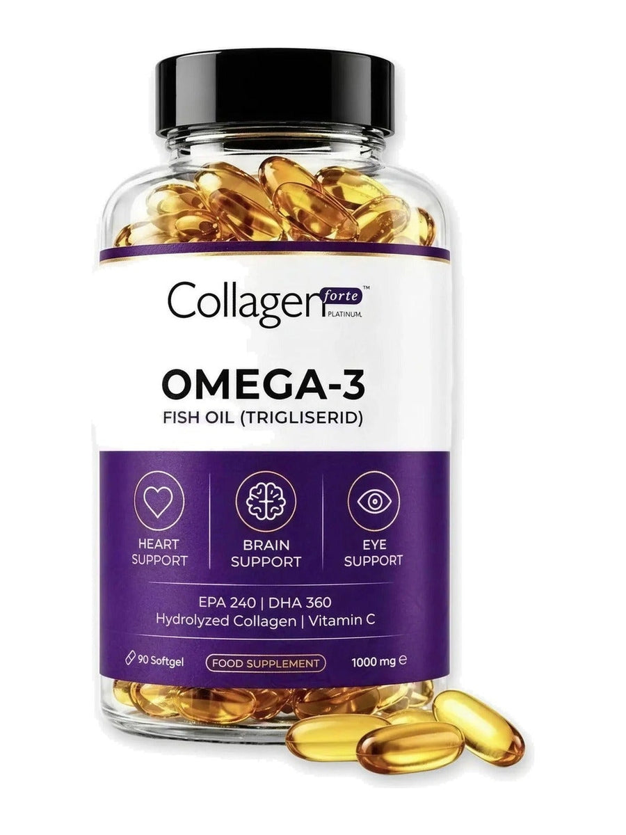 Omega-3 Premium Fish Oil 1000 mg, 90 Softgel