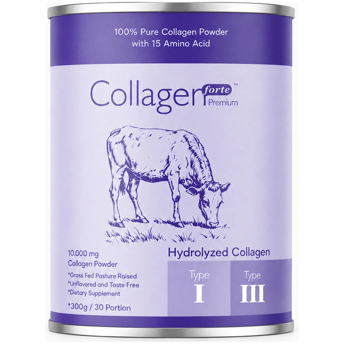 Collagen Forte Premium Toz Kolajen 300 g 30 porsiyon